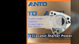 Motorino di avviamento per escavatore 6CT 8.3L