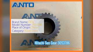 Ingranaggio solare per escavatore Hitachi 3053786