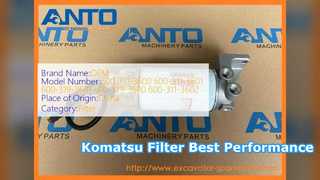 Parti di ricambio del filtro dell'escavatore Komatsu PC300 PC350