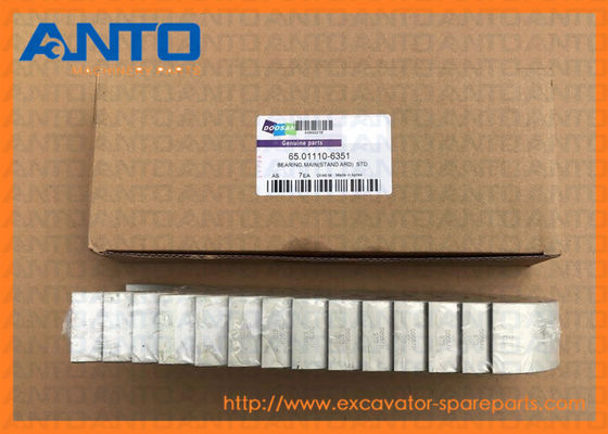 65.01110-6351 metallo sopportante principale per l'escavatore Engine Parts di Doosan GE08TI
