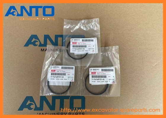 1-14149151-0 1141491510 Anello sigillo HITACHI scavatori di scarico Manifold parti per ZX330-3 6HK1