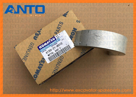 6150-21-8010 6150218010 Assy del cuscinetto del metallo di Engine Parts Main dell'escavatore di KOMATSU 6D125
