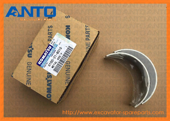 6150-21-8010 6150218010 Assy del cuscinetto del metallo di Engine Parts Main dell'escavatore di KOMATSU 6D125