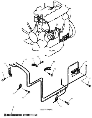 305-4891 cablaggio dell'iniettore di 3054891 motore per il cablaggio del cavo C4.2 per l'escavatore Parts di E312D/E313D/E315D/E319D KOMATSU